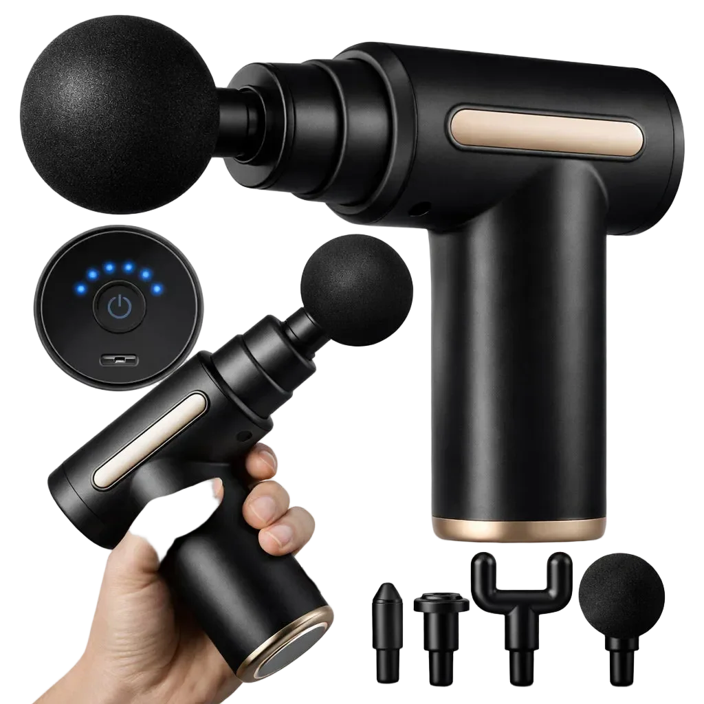 Deep Tissue Massager Gun for Neck & Legs Pain Relief – Physiotherapy Muscle Recovery Tool